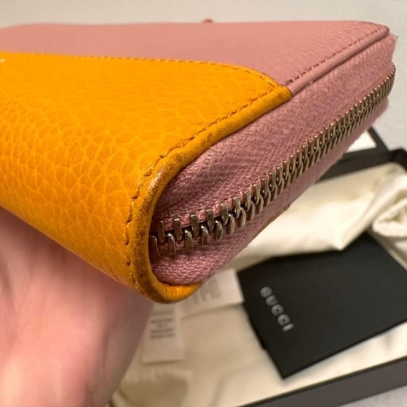 Sold❌Gucci Bamboo Tassel Round Zipper Leather Wallet.Limited Edition from Japan - Picture 9 of 16